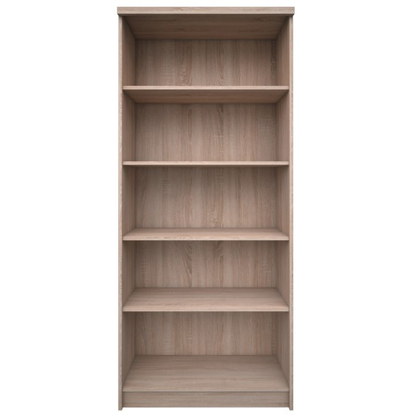 Set Living si hol TOP MIX, 7 piese, 2 biblioteci, 2 comode, masuta de cafea, pantofar, cuier, stejar sonoma [2]