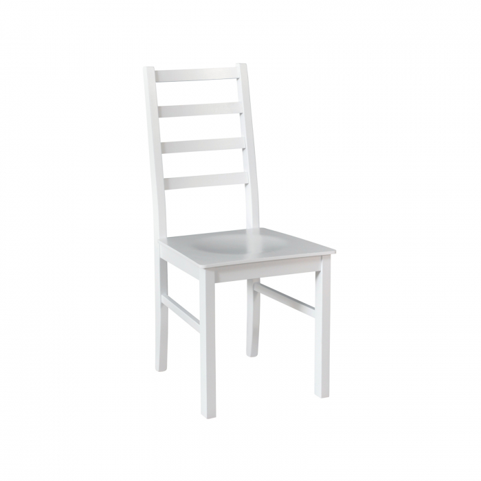 Set masa extensibila OSLO, dreptunghiulara, 160/200x90x75 cm  + 8 scaune NILO 8D, alb- ExpoMob [4]