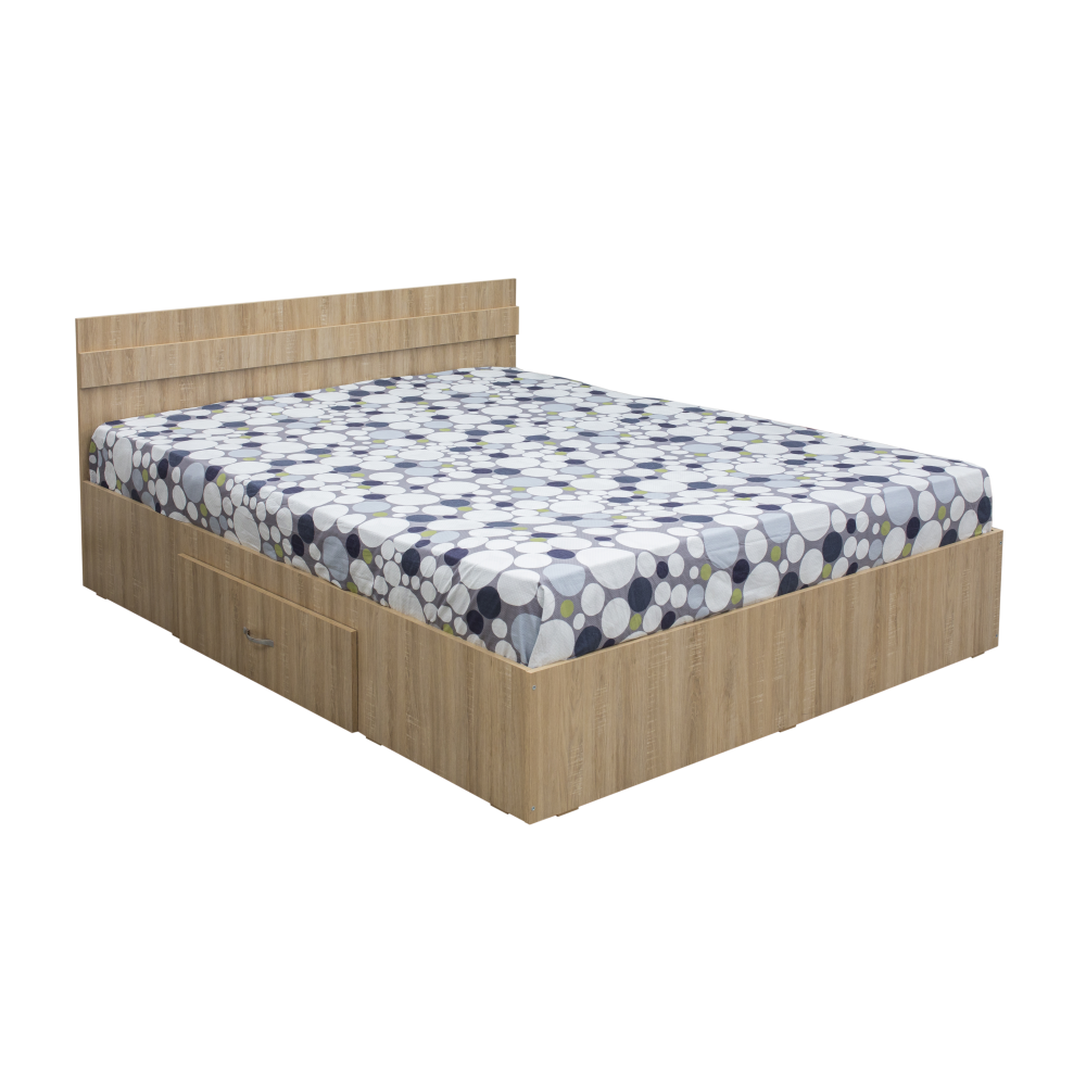 Set Pat Alma 140x200 cm cu sertar + Saltea superortopedica 140x200 cm - ExpoMob [2]