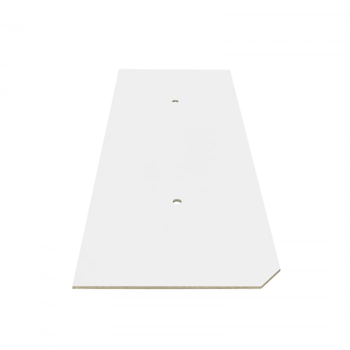 Suport saltea de pat cu orificii aerisire, PAL, alb, 100x200 cm