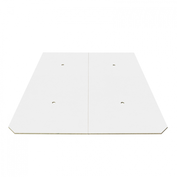 Suport saltea de pat cu orificii aerisire, PAL, alb, 180x200 cm