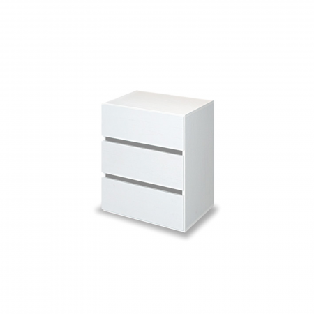 Container tip dulap KK1, 3 sertare, alb andersen, 50x40x60 cm