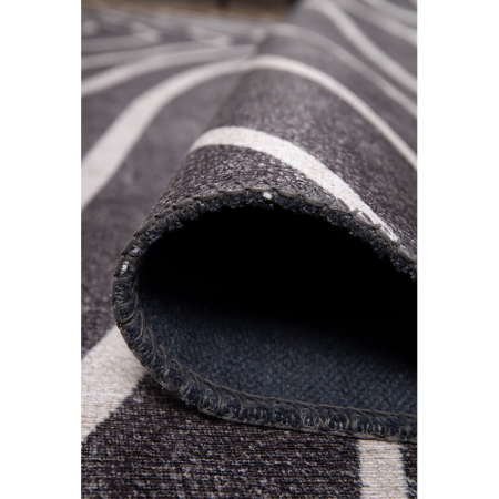 Covoare - Covor Artloop Funk 421, negru si alb, 210x310 cm - ExpoMob