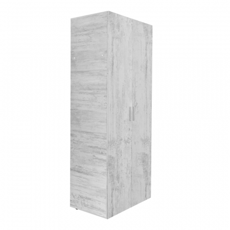 Dulap ALMA 2 usi, 5 rafturi, pin antichizat, 80x52x203 cm