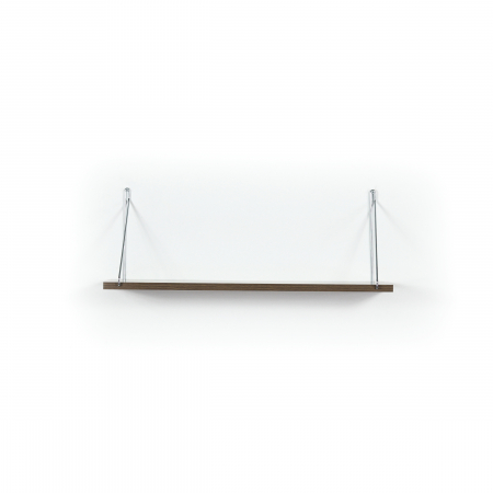 Raft de perete PALMER SINGLE, bej + argintiu, 72x20x27 cm - ExpoMob [2]