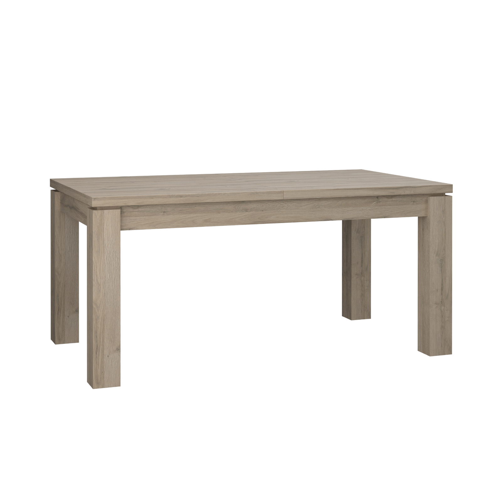 Masa extensibila ELARA, stejar Bianco, 90,4x160,4x76,1 cm Stejar Bianco