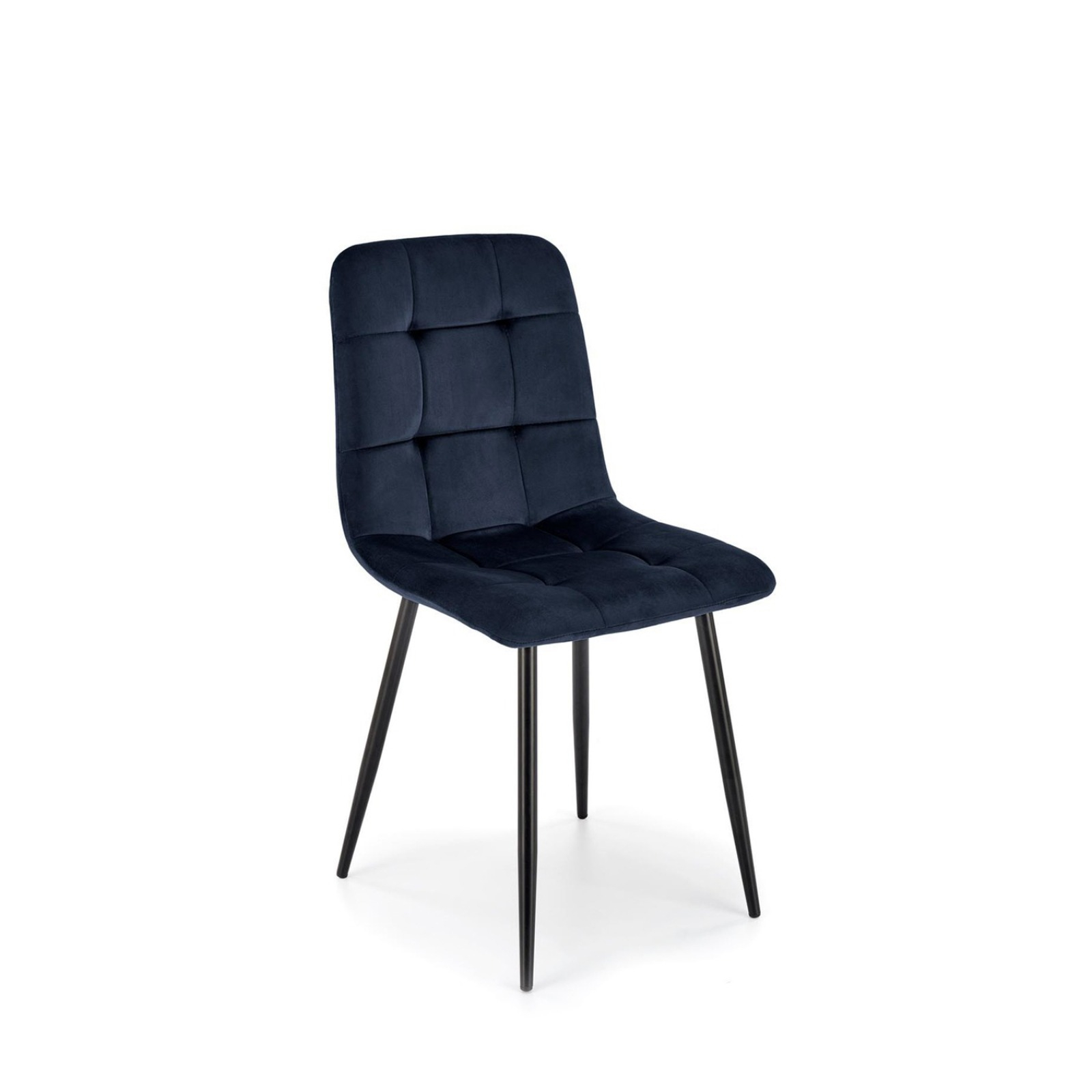 Scaun tapitat K 526, albastru, 43x57x97 cm Albastru