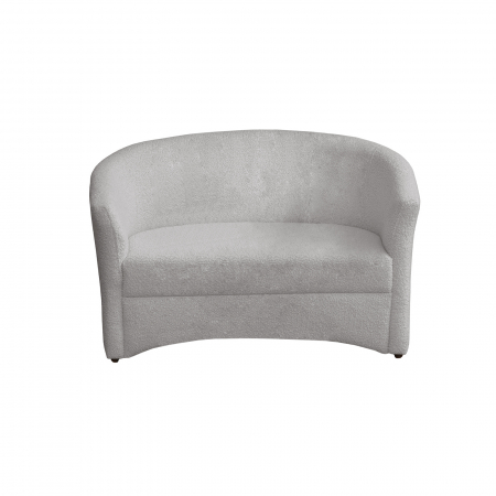 Canapea CAF BUCLE, gri cu nuante roz, 145x60x80 cm