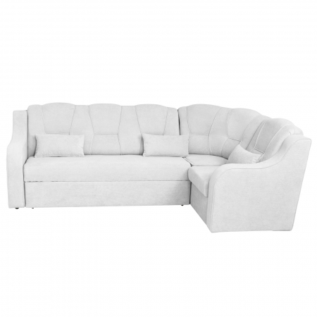 Coltar C3M extensibil, cu lada depozitare, colt interschimbabil, gri deschis, 270x165x100 cm