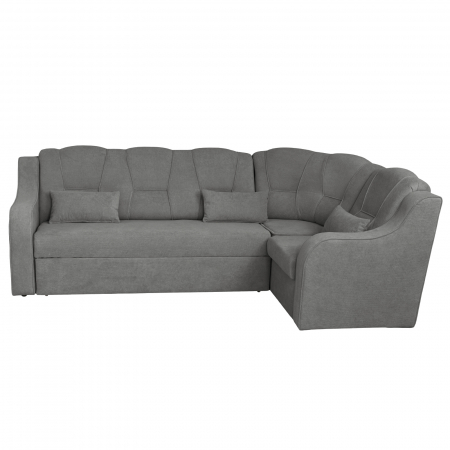 Coltar C3M extensibil, cu lada depozitare, colt interschimbabil, gri inchis, 270x165x100 cm