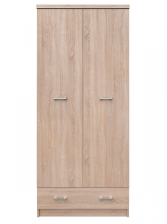 Dulap TOP MIX, 2 usi, 1 sertar, stejar sonoma, 80x57x183 cm