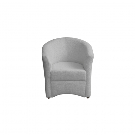 Fotoliu CAF BUCLE, gri, 75x65x80 cm