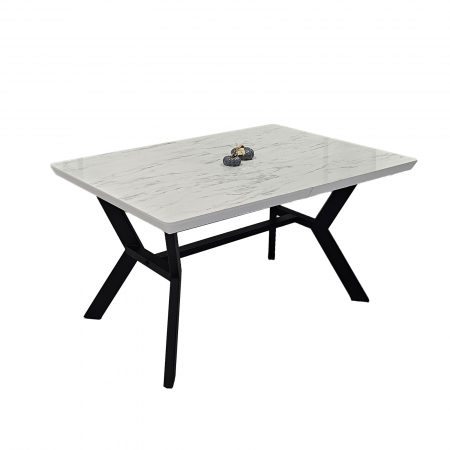 Masa extensibila ARRAY M, dreptunghiulara, marmo, 160/360x103x75 cm