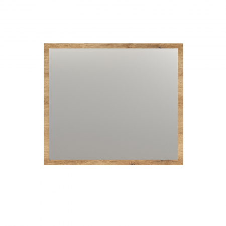 Oglinda ESTEBAN, grafit + stejar evok, 80,1x1,9x70 cm
