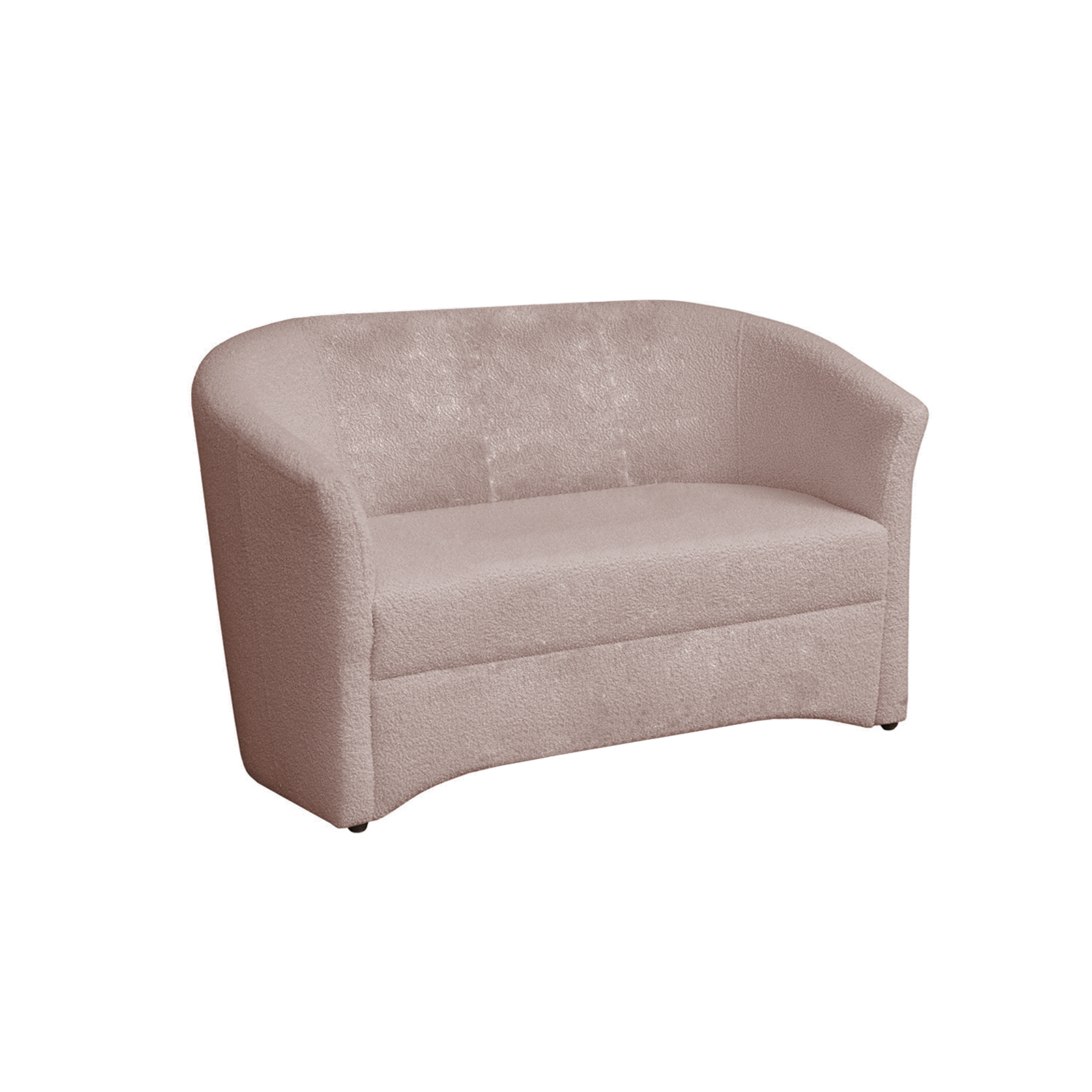 Fotolii - Canapea CAF BUCLE, roz prafuit, 145x60x80 cm