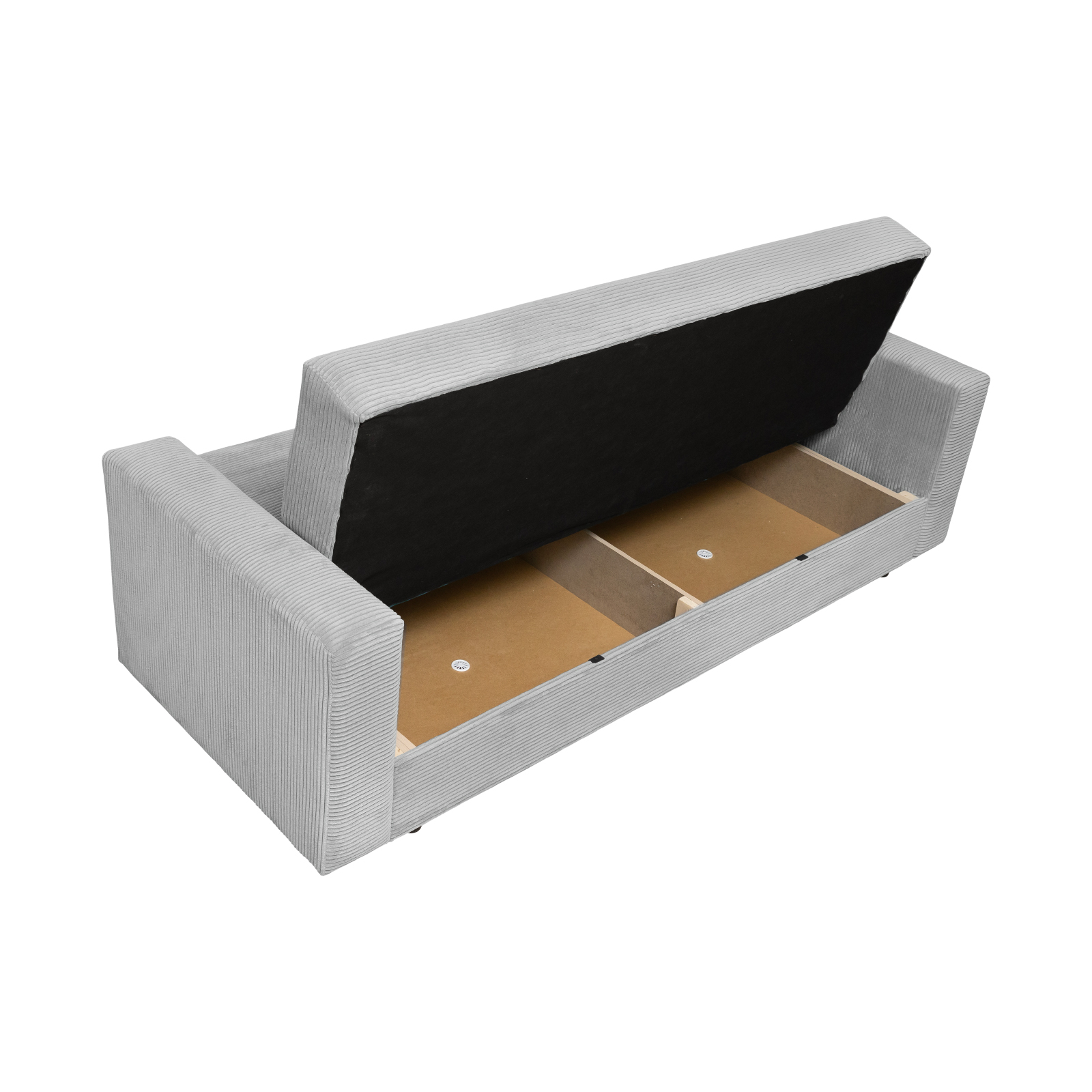 Canapele Clasice - Canapea CORINNE LUX extensibila, 3 locuri, cu lada depozitare, 220x90x96 cm - ExpoMob