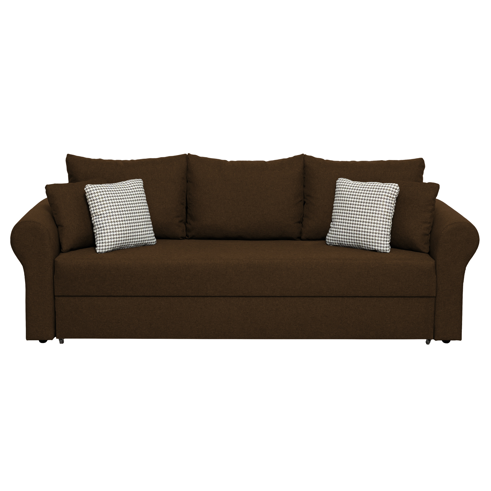Colectia Sara - Canapea SARA II extensibila, 3 locuri, cu lada depozitare, 235x90x75 cm - ExpoMob