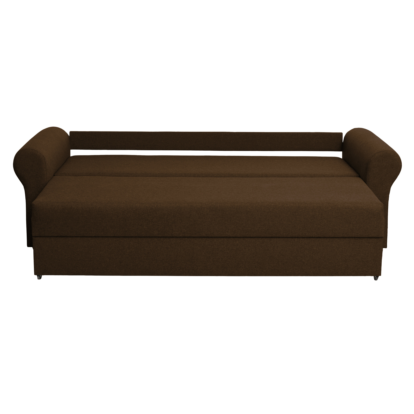 Colectia Sara - Canapea SARA II extensibila, 3 locuri, cu lada depozitare, 235x90x75 cm - ExpoMob