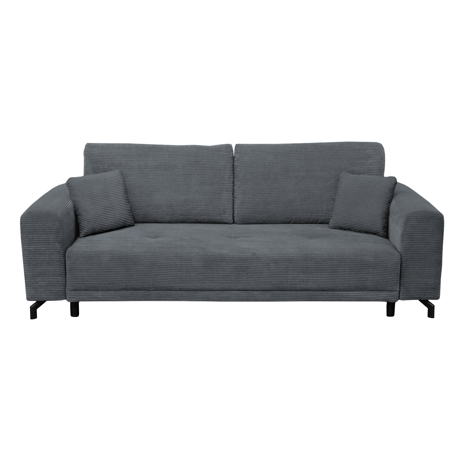 Canapele Extensibile - Canapea VEGA extensibila, 3 locuri, cu arcuri si lada depozitare, 237x110x73 cm - ExpoMob