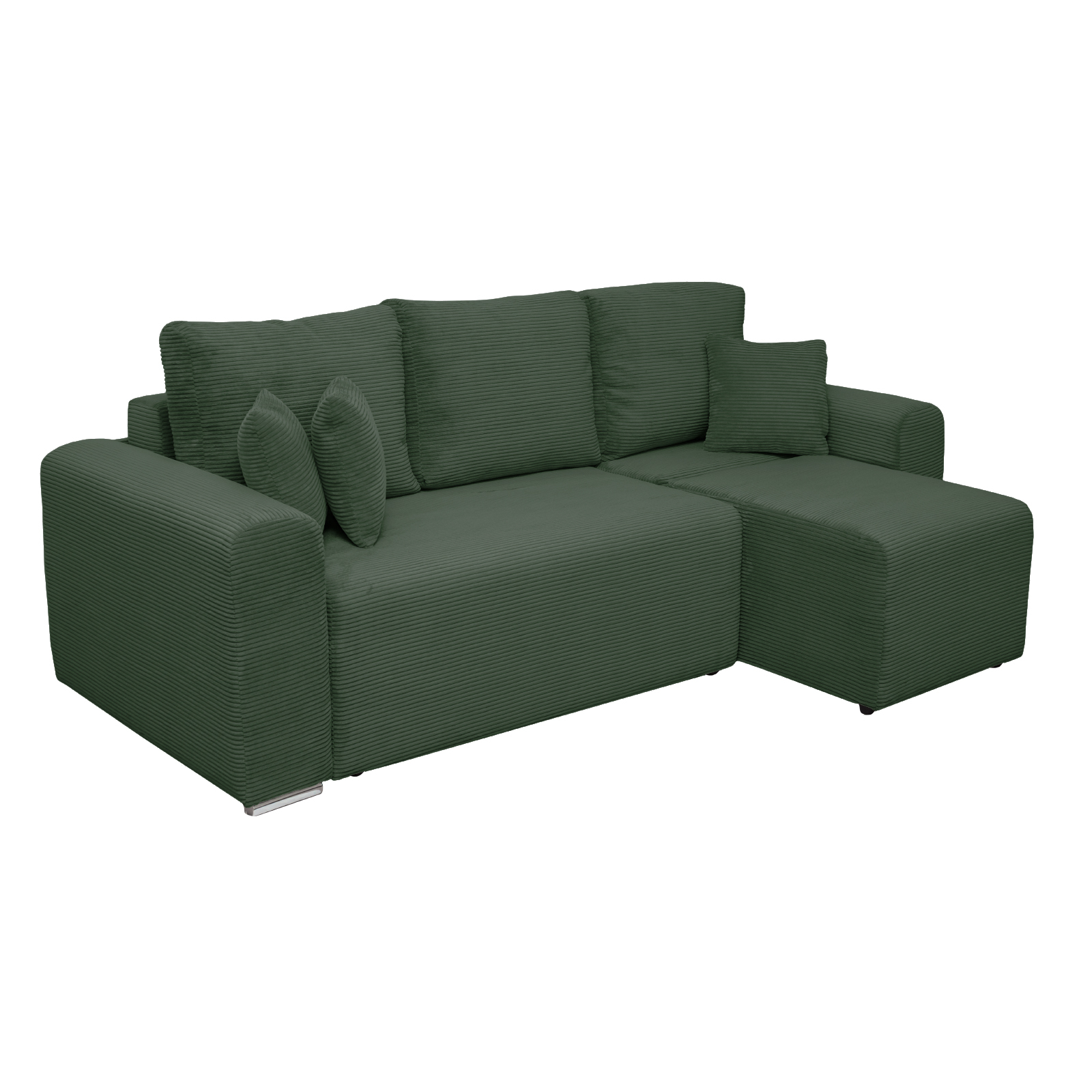 Coltare Moderne - Coltar/Canapea BEGA extensibil, cu arcuri si lada depozitare, colt interschimbabil, 240x153x80 cm - ExpoMob