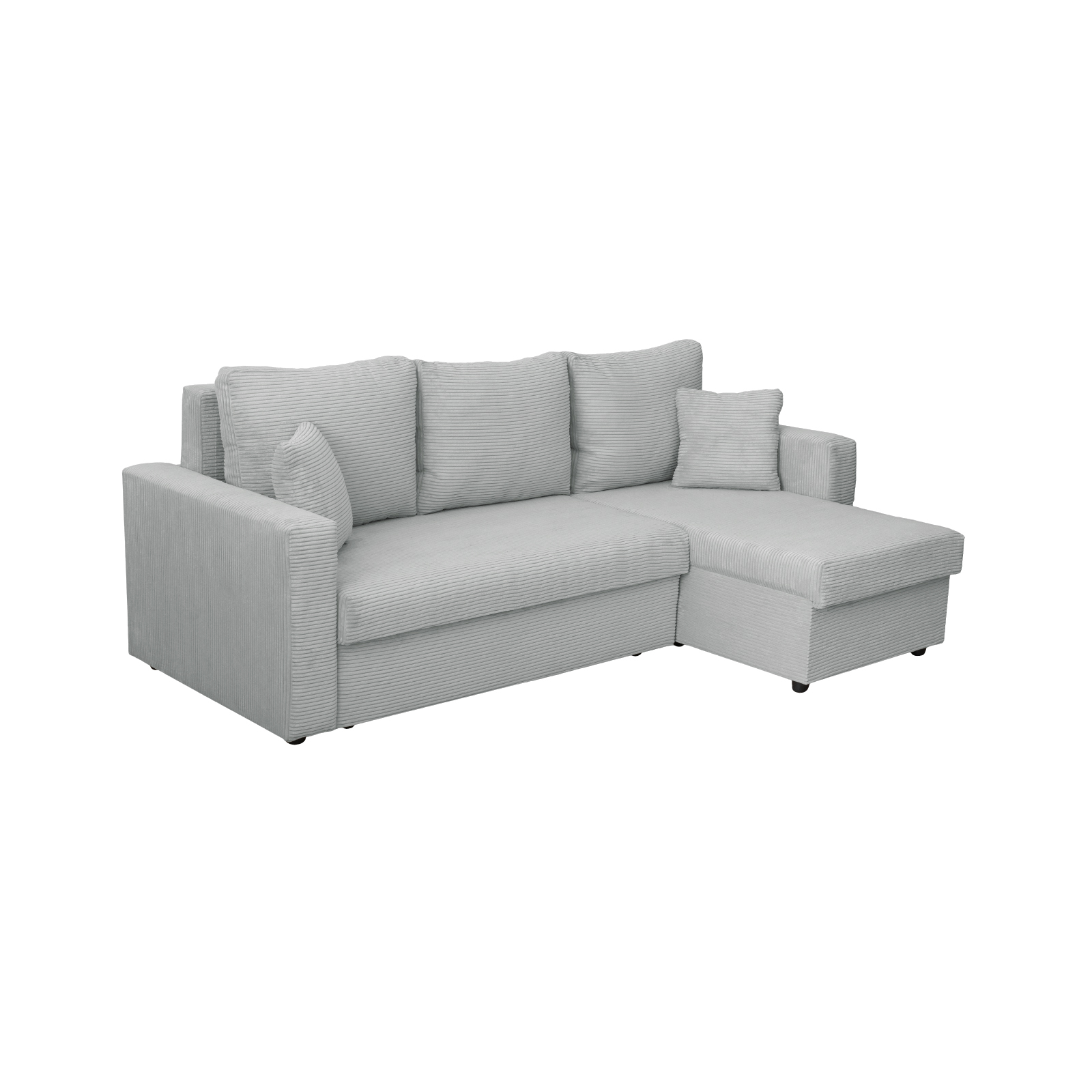 Promo Fabrica Noastra - Coltar NICOLE LUX, cu lada depozitare, colt interschimbabil, 225x145x82 cm - ExpoMob