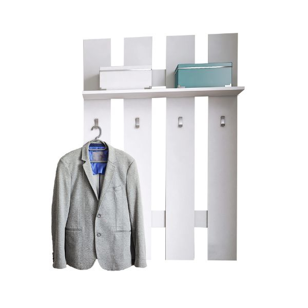 Colectia TOP MIX - Cuier suspendat TOP MIX 80, alb, 80x23x100 cm