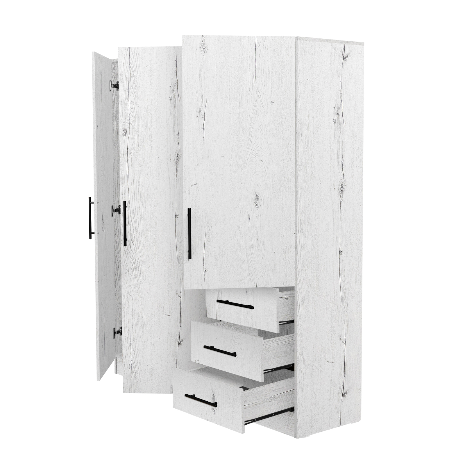 Dulapuri - Dulap KOSS 01, usi glisante, 100x60x200 cm - ExpoMob