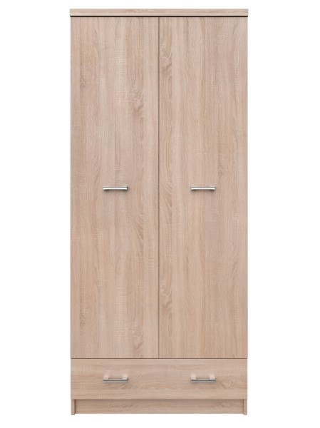 Dulapuri - Dulap TOP MIX, 2 usi, 1 sertar, stejar sonoma, 80x57x183 cm