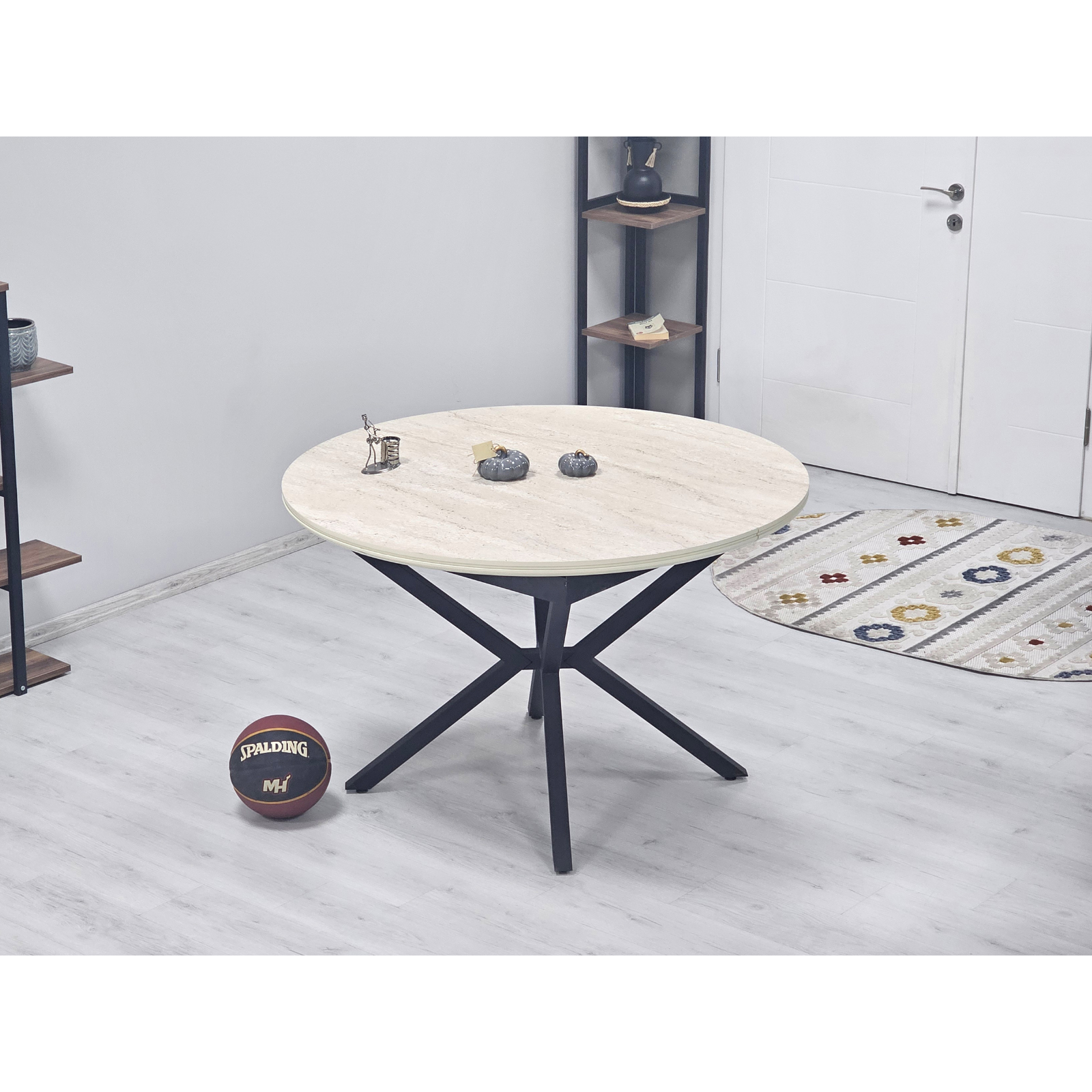 Mese Living - Masa extensibila LANDY, ovala, 120/160x95x75 cm