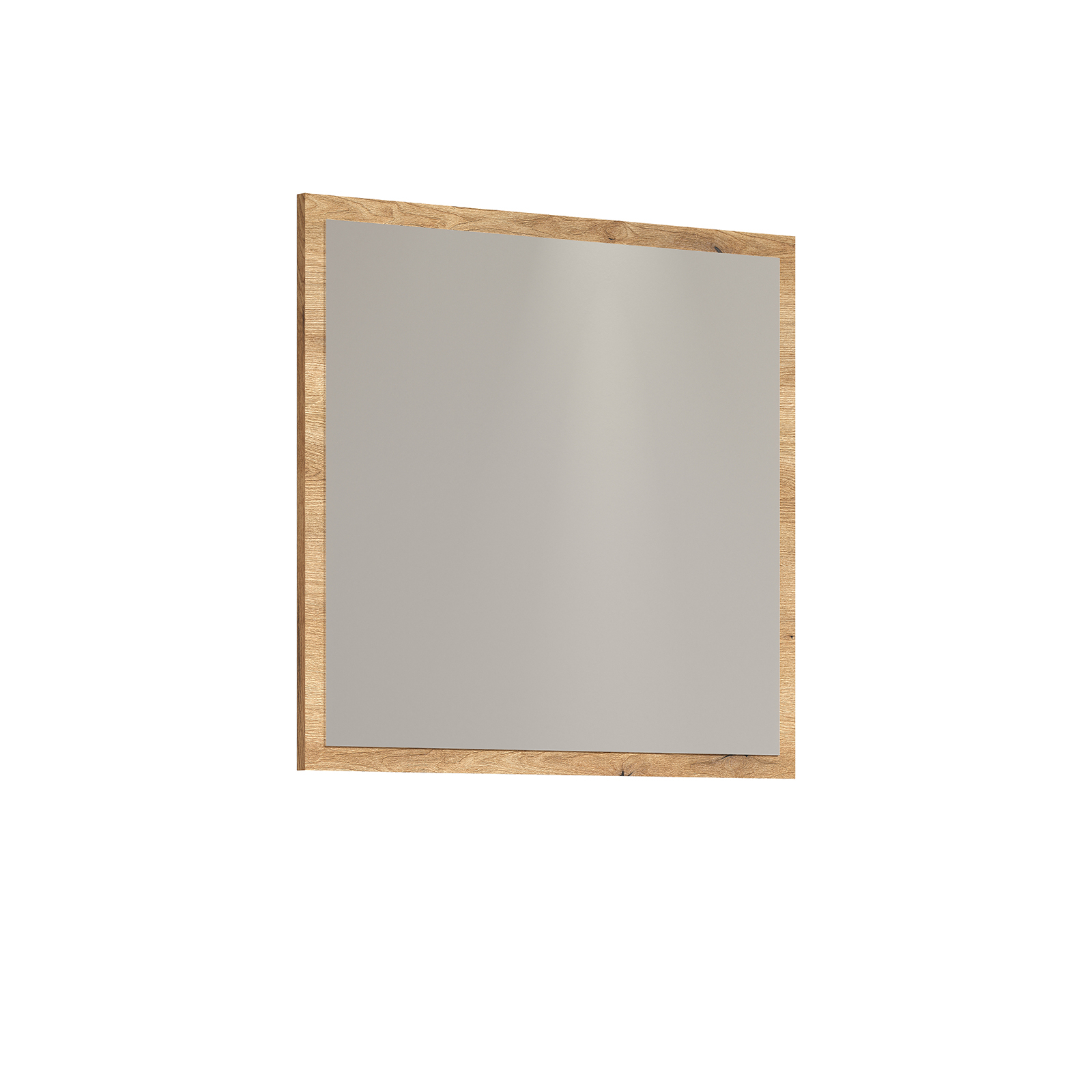 Colectia ESTEBAN - Oglinda ESTEBAN, grafit + stejar evok, 80,1x1,9x70 cm