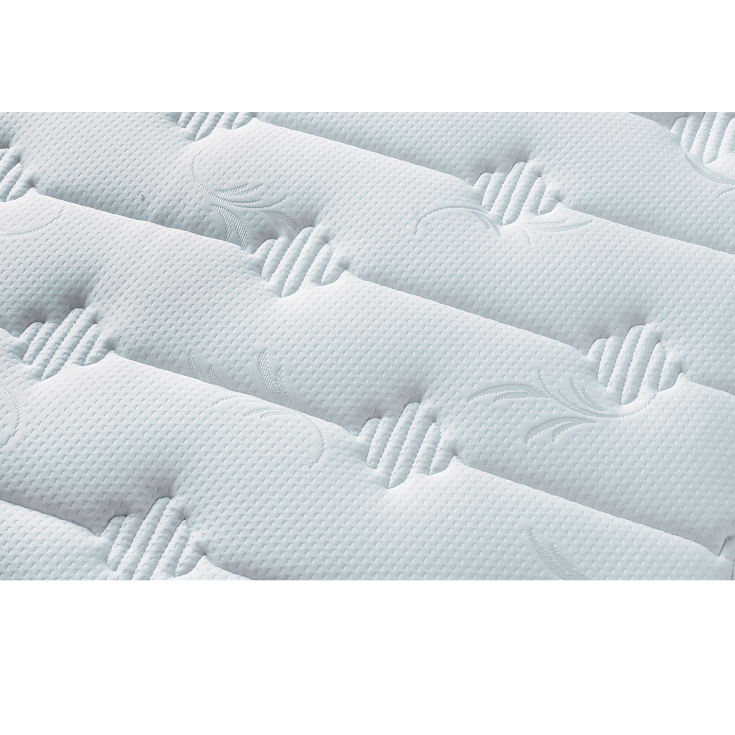 Saltele - Saltea RUBY cu arcuri, 120x200 cm, H 27 cm, bej + alb