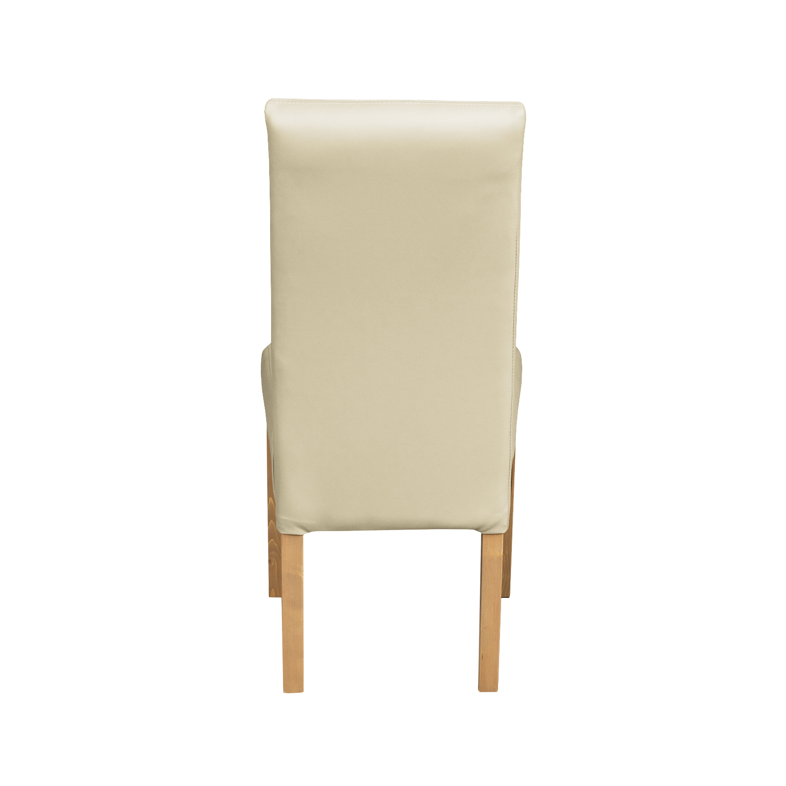 Promo - Scaun living TEO LUX, picioare lemn natur, 46x60x98 cm