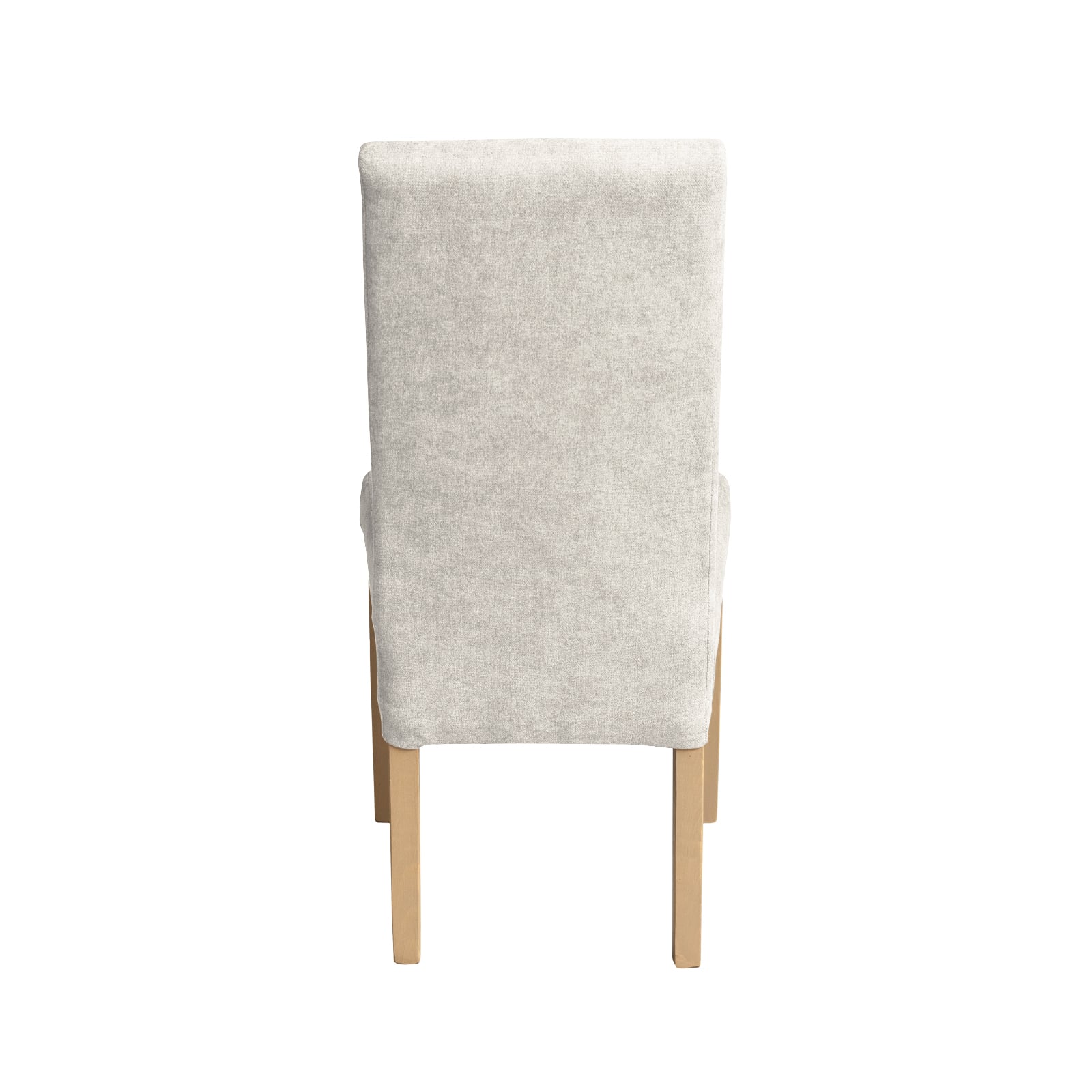 Produs în România - Scaun living TEO, picioare lemn natur, stofa, 46x60x98 cm