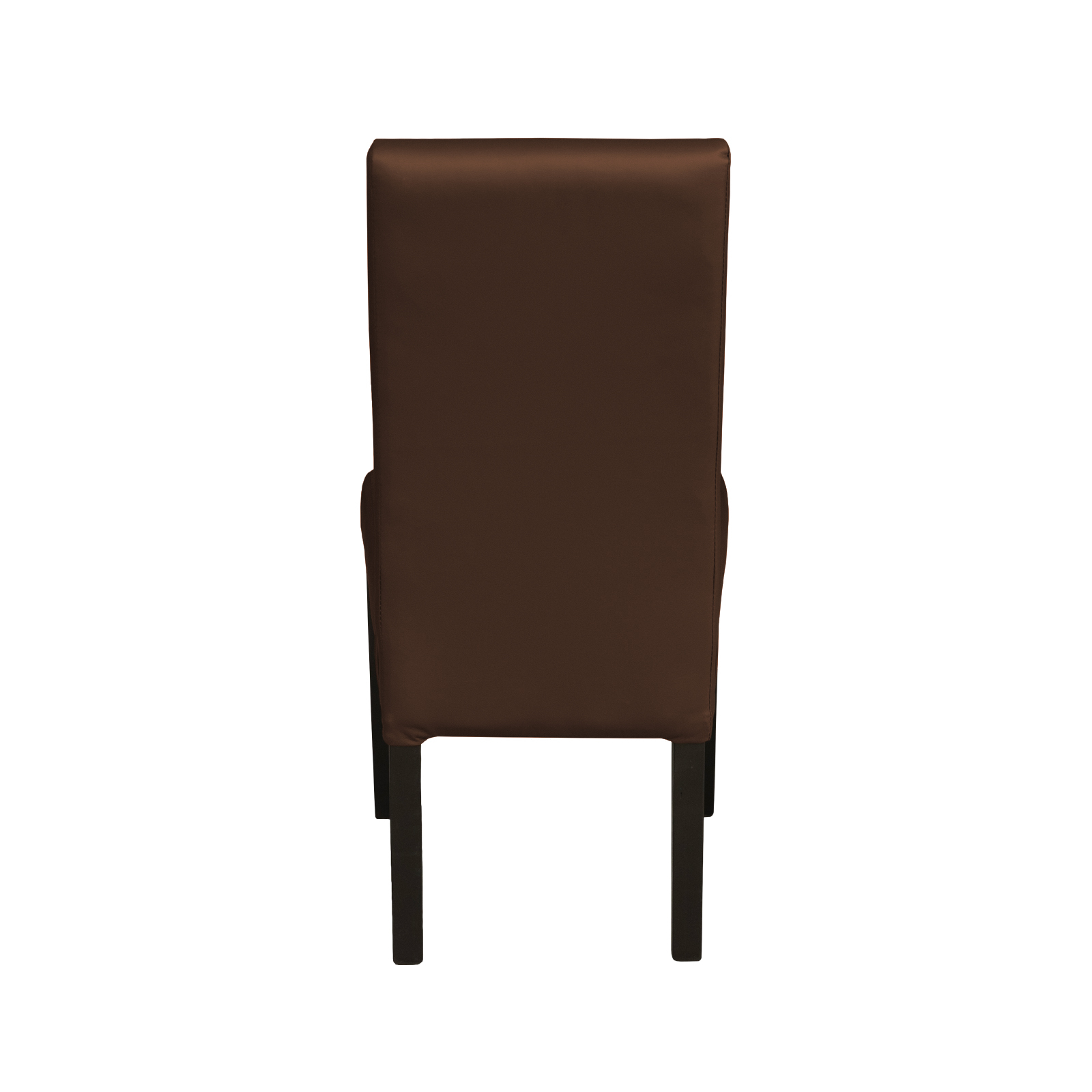 Scaune Bucatarie - Scaun living TEO, picioare lemn wenge, piele ecologica, 46x60x98 cm