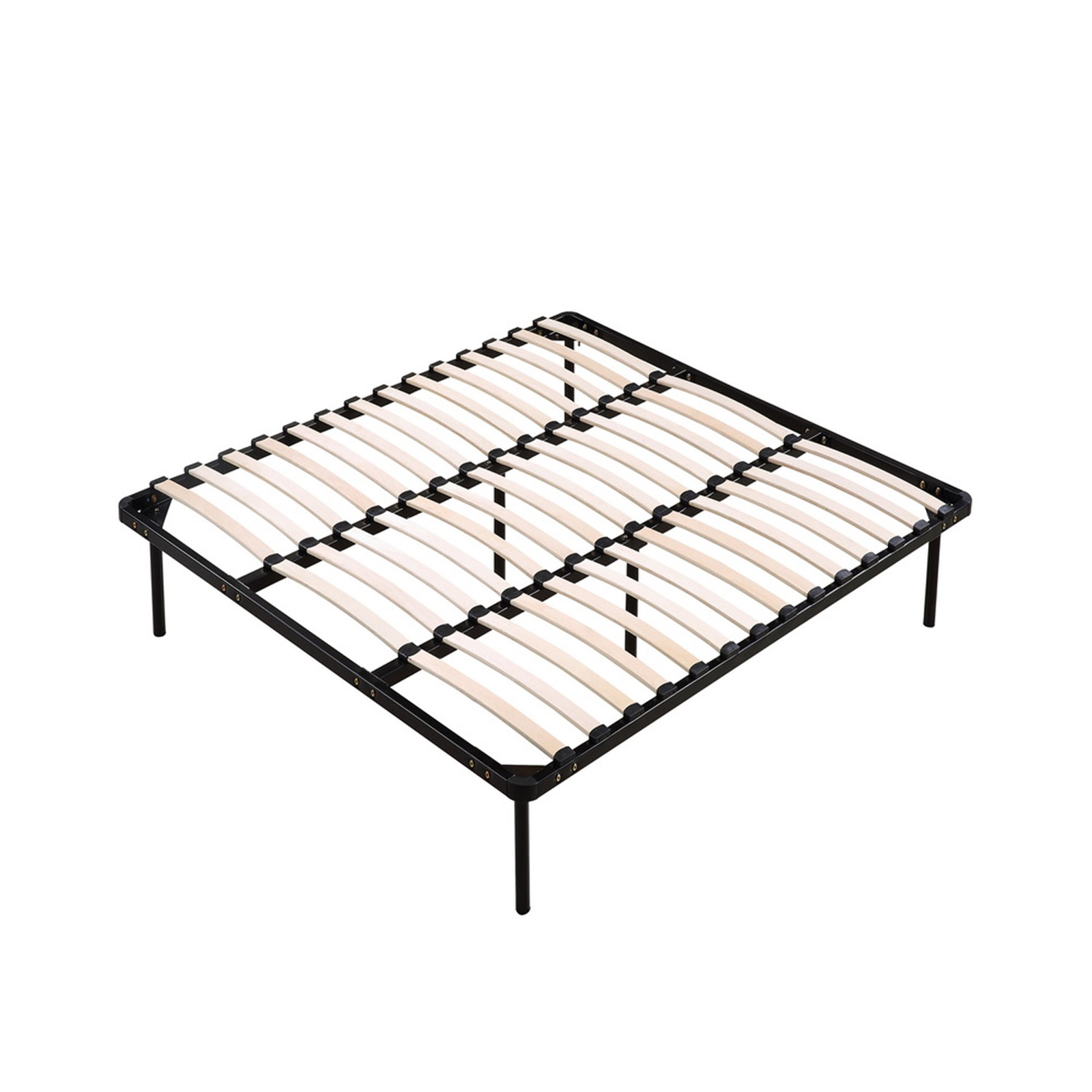 Somiere - Set somiera demontabila, cu 8 picioare H20 si lamele din plop, 180x200 cm - ExpoMob