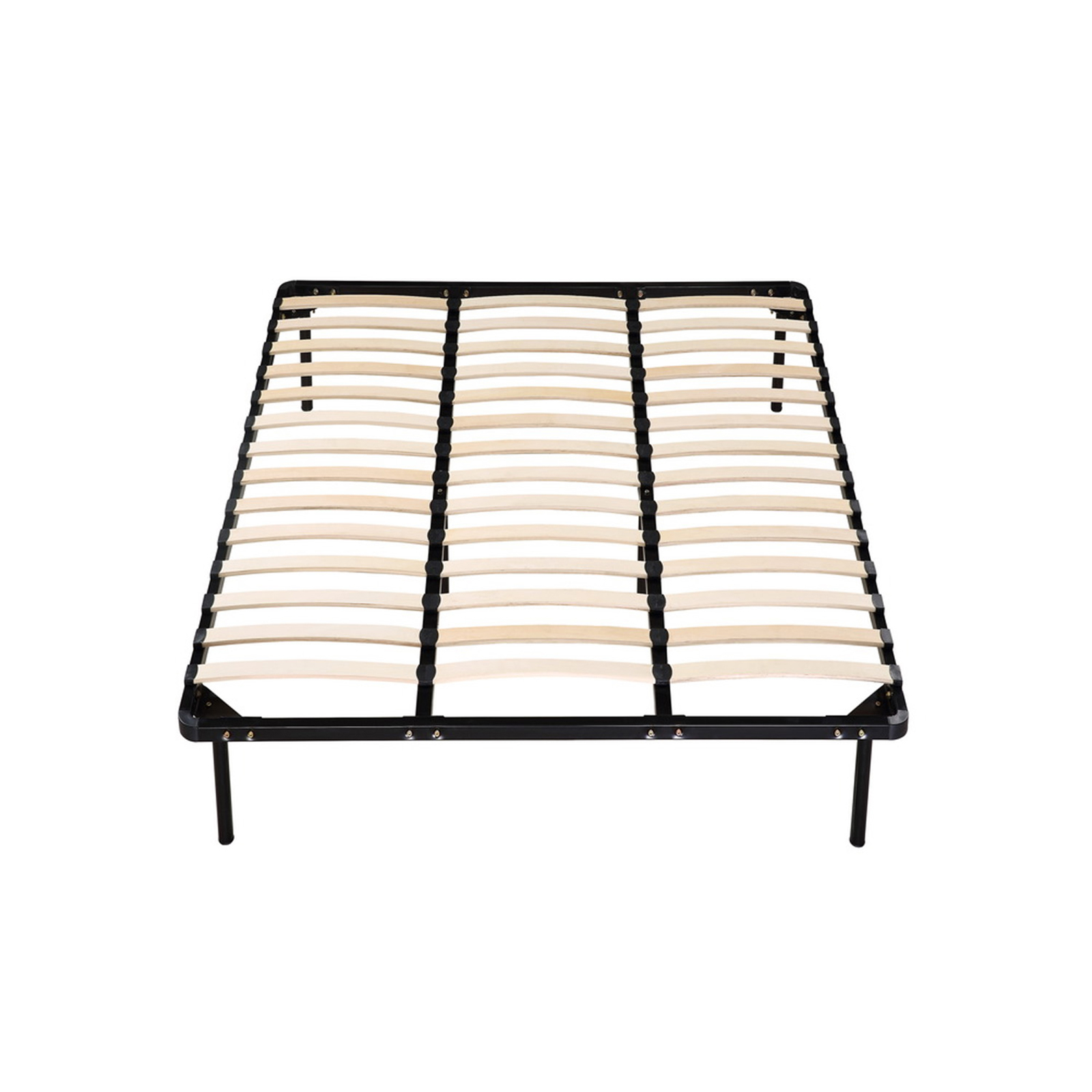 Somiere - Set somiera demontabila, cu 8 picioare H20 si lamele din plop, 180x200 cm - ExpoMob