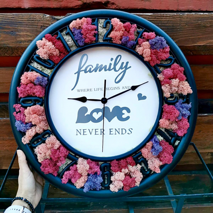 Ceas personalizat cu licheni [5]