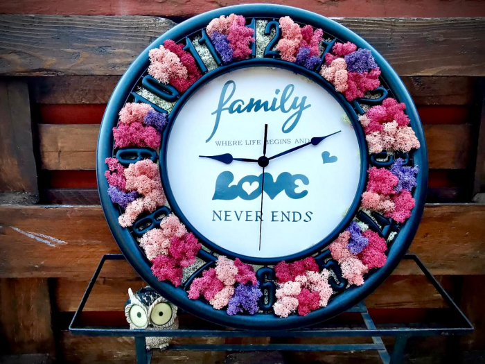 Ceas personalizat cu licheni [4]