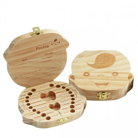 Accesorii botez - Cutie pentru dintisori de lapte
