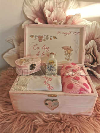 Accesorii botez - Trusou botez Angel Ilinca