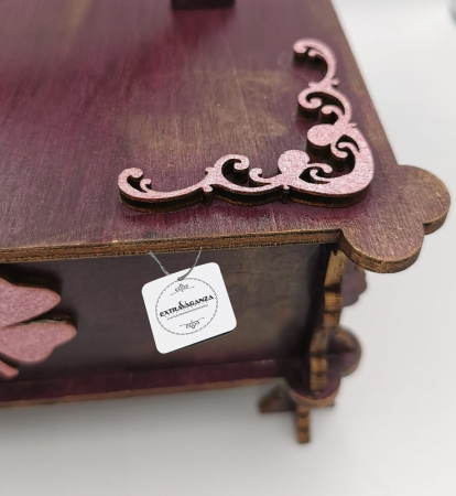 Cutie bijuterii patrata, cu picioruse [3]