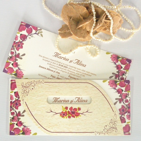 Invitatii nunta - Invitatie 8225