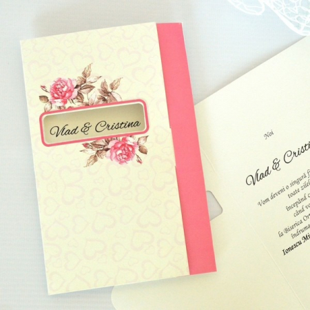 Invitatii nunta - Invitatie 8307