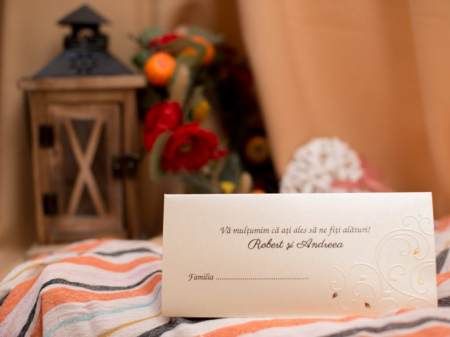 Invitatii personalizate - Plic de bani M3609