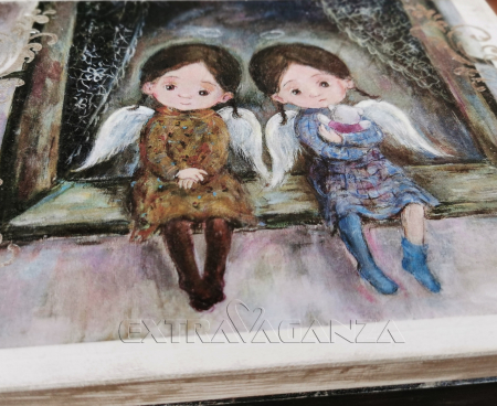 Cutie bijuterii 12 locuri, personalizata hand made best friend [2]