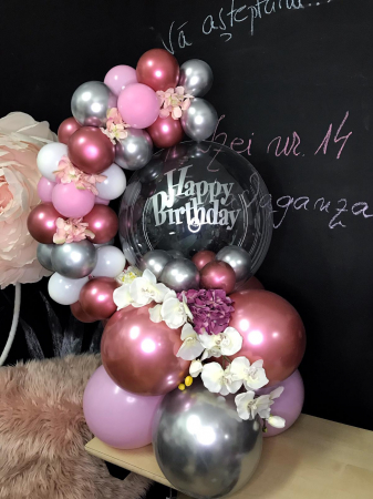 Decorațiuni aniversare cu baloane - Decor aniversare