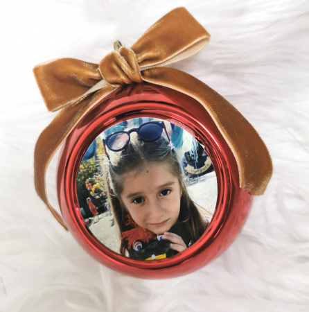 Glob rotund personalizat 8 cm [2]