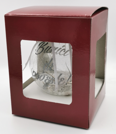 Glob sticla personalizat 10 cm [3]
