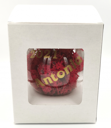 Glob sticla personalizat 10 cm [4]