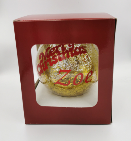 Glob sticla personalizat 12 cm [4]
